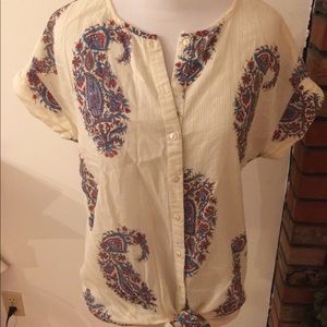 Lucky Brand short sleeve top M